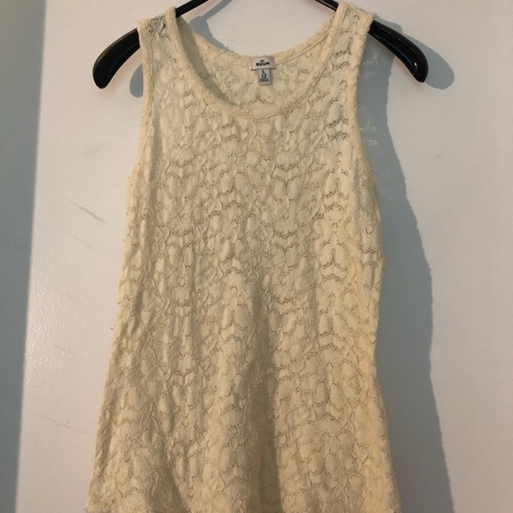 My Ruum White Lace Tank Top - Picture 1 of 4